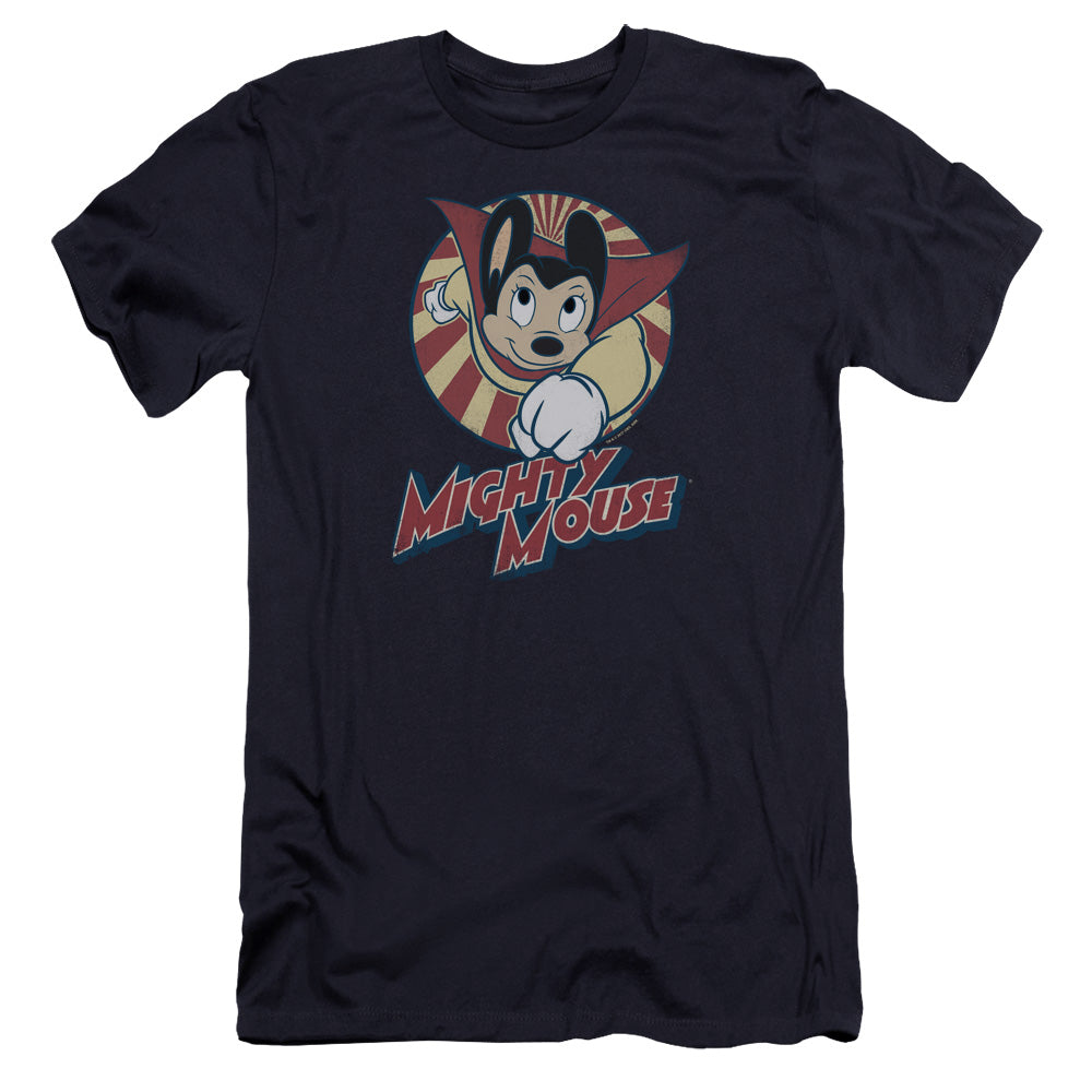 Mighty Mouse - The One The Only-premuim Canvas Adult Slim Fit 30/1 - Navy