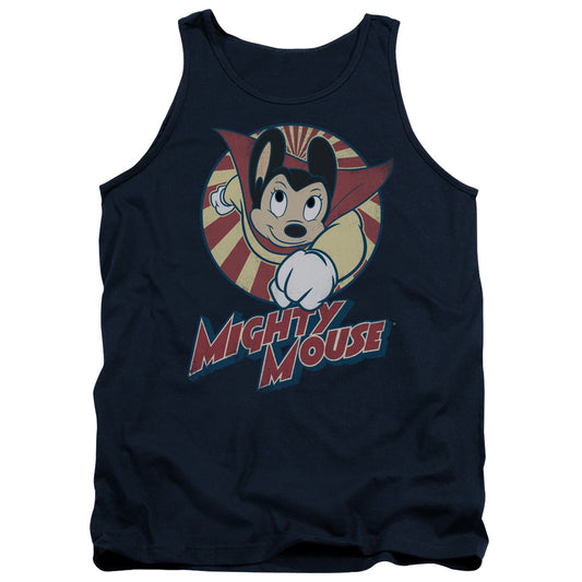 Mighty Mouse - The One The Only - Adult Tank - Navy
