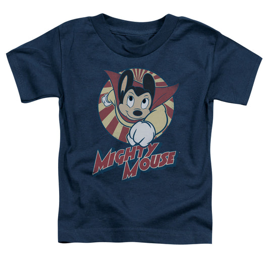 Mighty Mouse - The One The Only - Short Sleeve Toddler Tee - Navy T-shirt