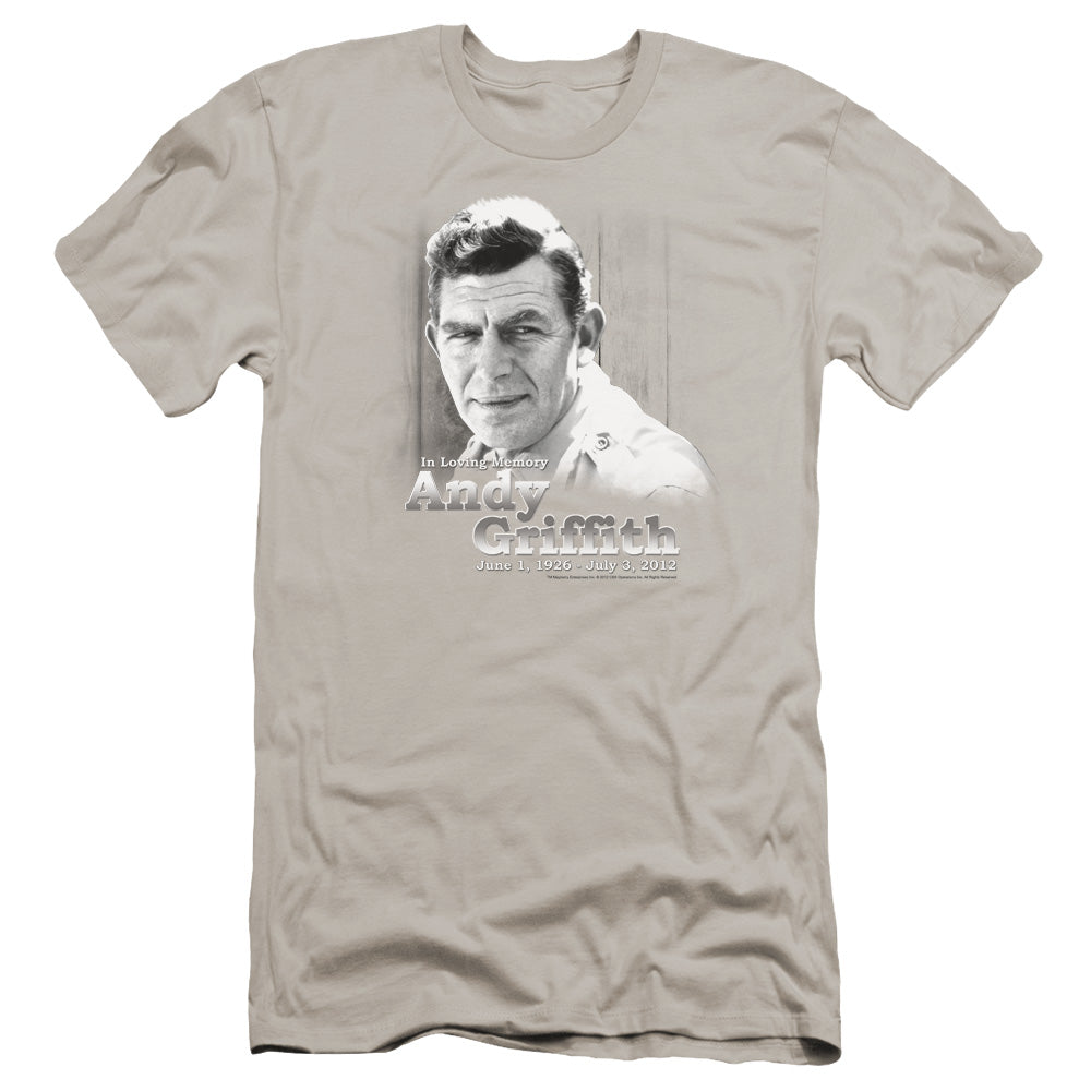 Andy Griffith In Loving Memory-premuim Canvas Adult Slim