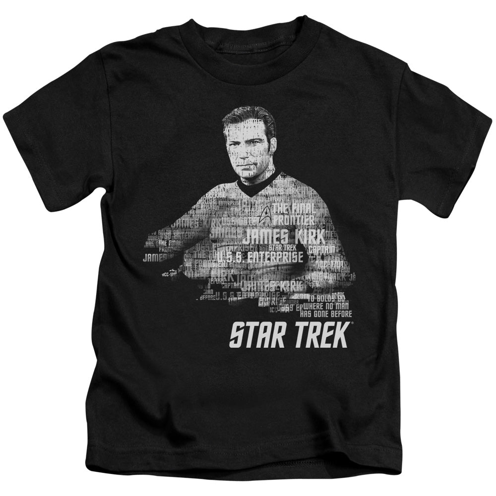 STAR TREK KIRK WORDS - S/S JUVENILE 18/1 - BLACK - T-Shirt