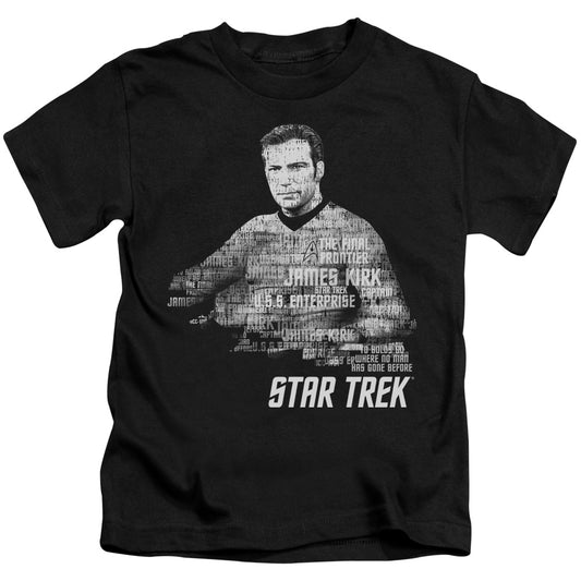 STAR TREK KIRK WORDS - S/S JUVENILE 18/1 - BLACK - T-Shirt