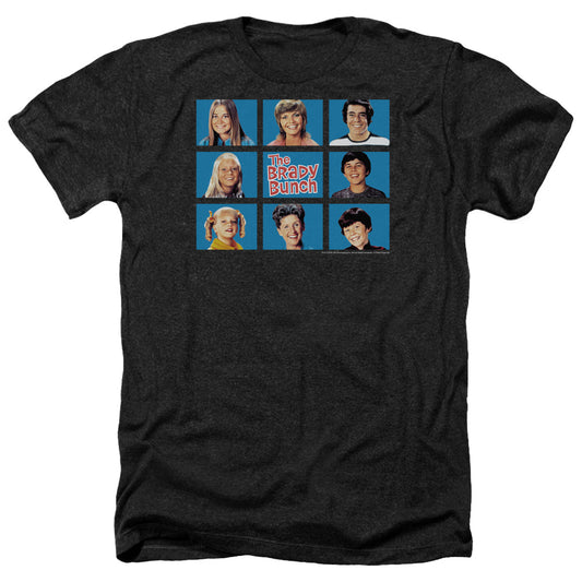 Brady Bunch - Framed - Adult Heather-black
