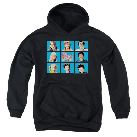 Brady Bunch - Framed - Youth Pull-over Hoodie - Black
