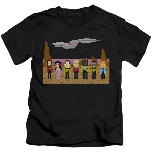 STAR TREK TNG TREXEL CREW - S/S JUVENILE 18/1 - BLACK - T-Shirt