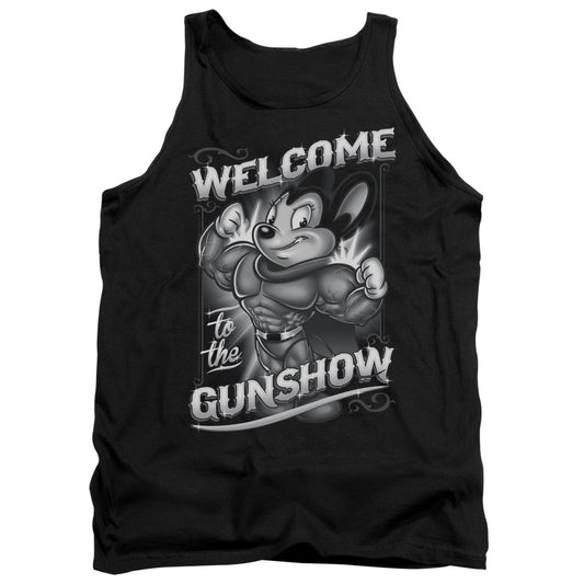 Mighty Mouse - Mighty Gunshow - Adult Tank - Black