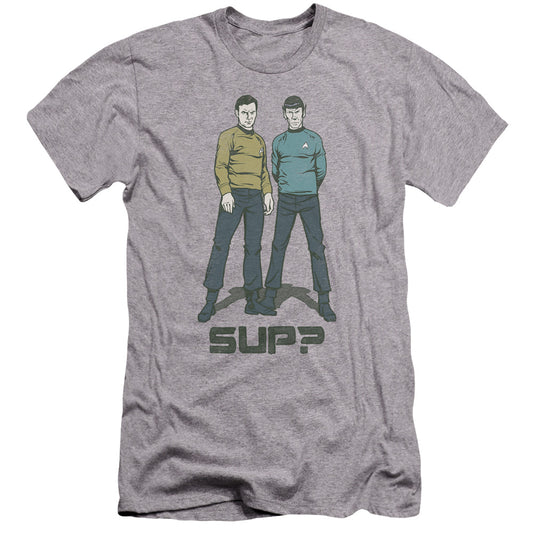 Star Trek - Sup-premuim Canvas Adult Slim Fit 30/1 - Athletic Heather