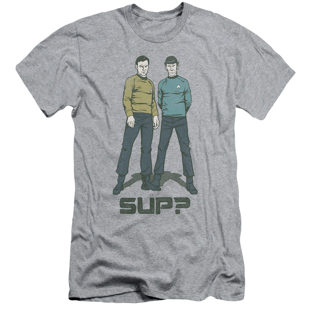 Star Trek - Sup - Short Sleeve Adult 30/1 - Athletic Heather T-shirt