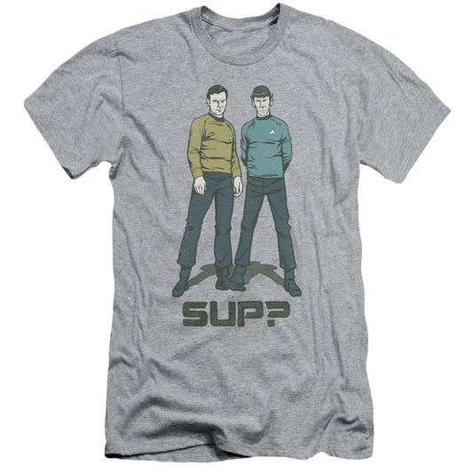 Star Trek - Sup - Short Sleeve Adult 30/1 - Athletic Heather T-shirt