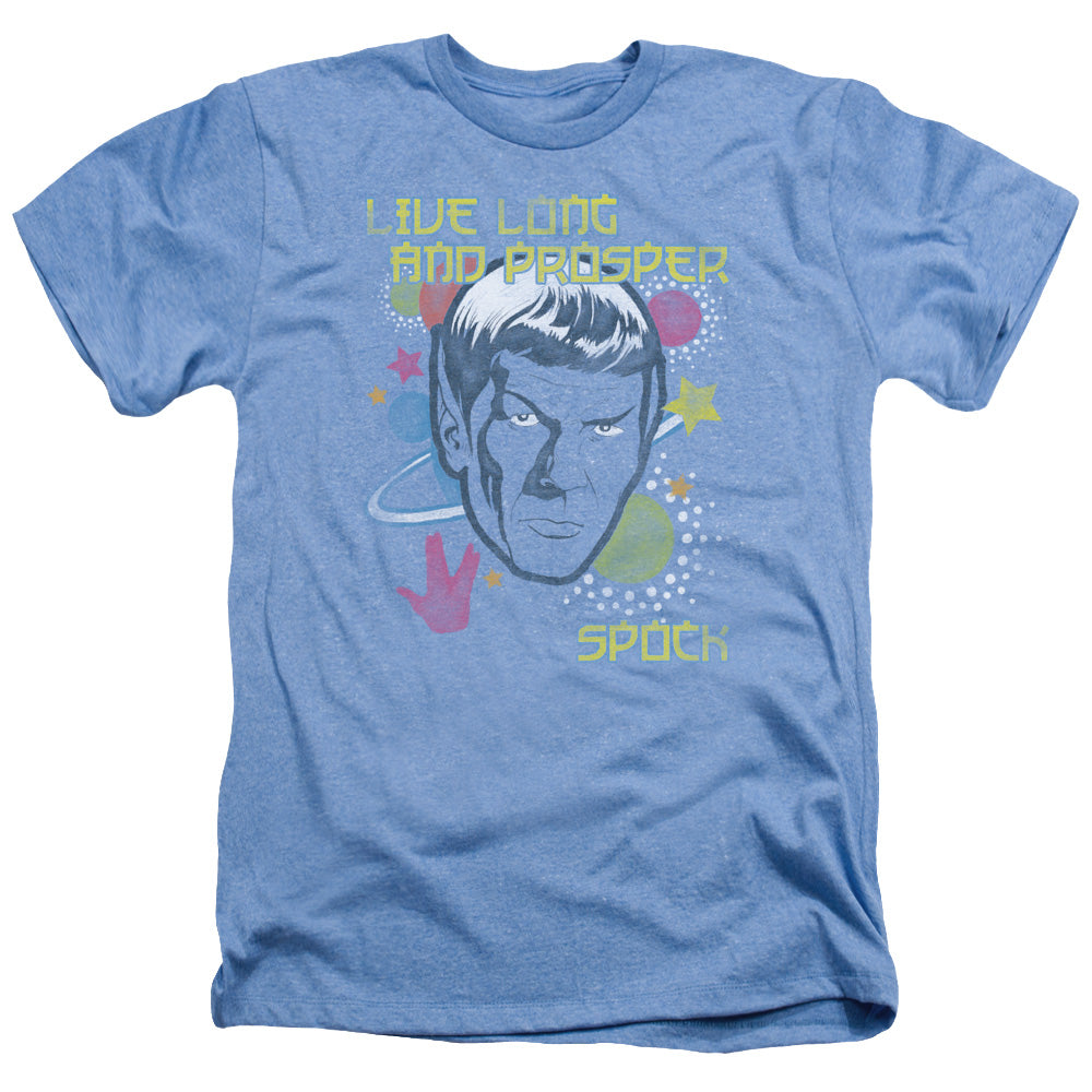 Star Trek - Japansese Spock - Adult Heather - Light Blue