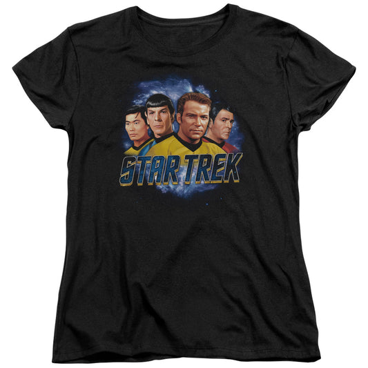 Star Trek - The Boys - Short Sleeve Womens Tee - Black T-shirt