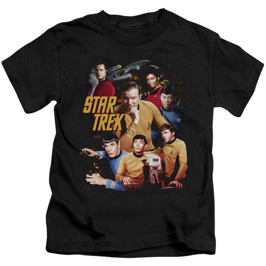 STAR TREK AT THE CONTROLS - S/S JUVENILE 18/1 - BLACK - T-Shirt