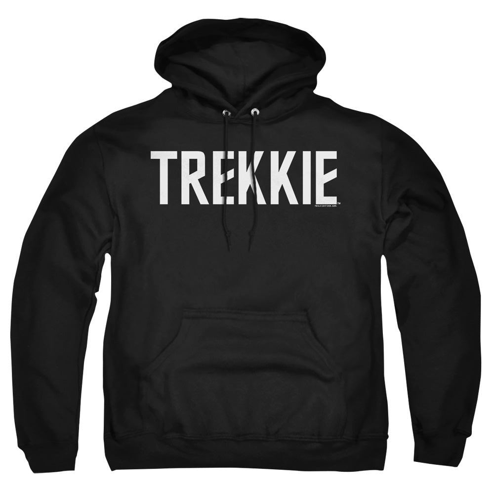 Star Trek - Trekkie - Adult Pull-over Hoodie - Black