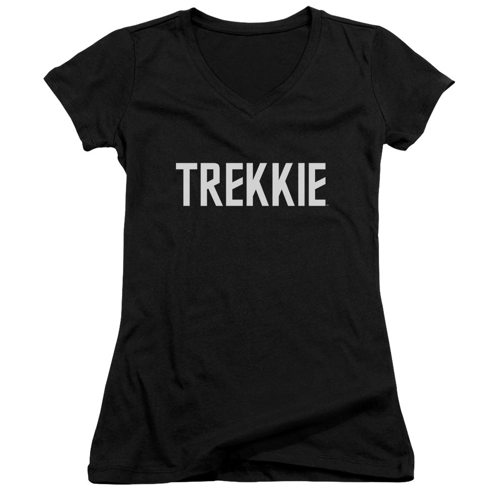 Star Trek - Trekkie - Junior V-neck - Black