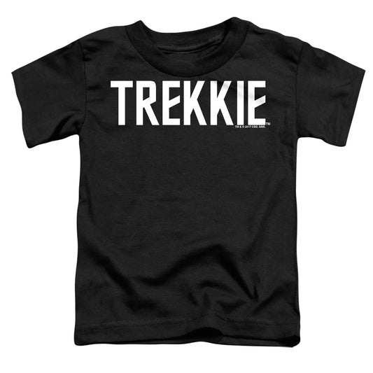 Star Trek - Trekkie - Short Sleeve Toddler Tee - Black T-shirt