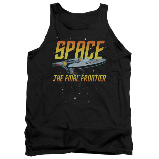 Star Trek - Space - Adult Tank - Black