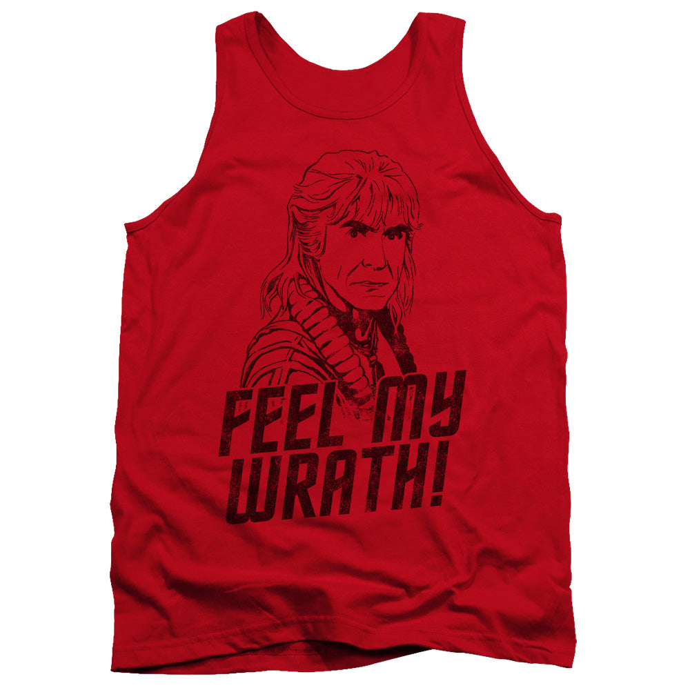 Star Trek - My Wrath - Adult Tank - Red