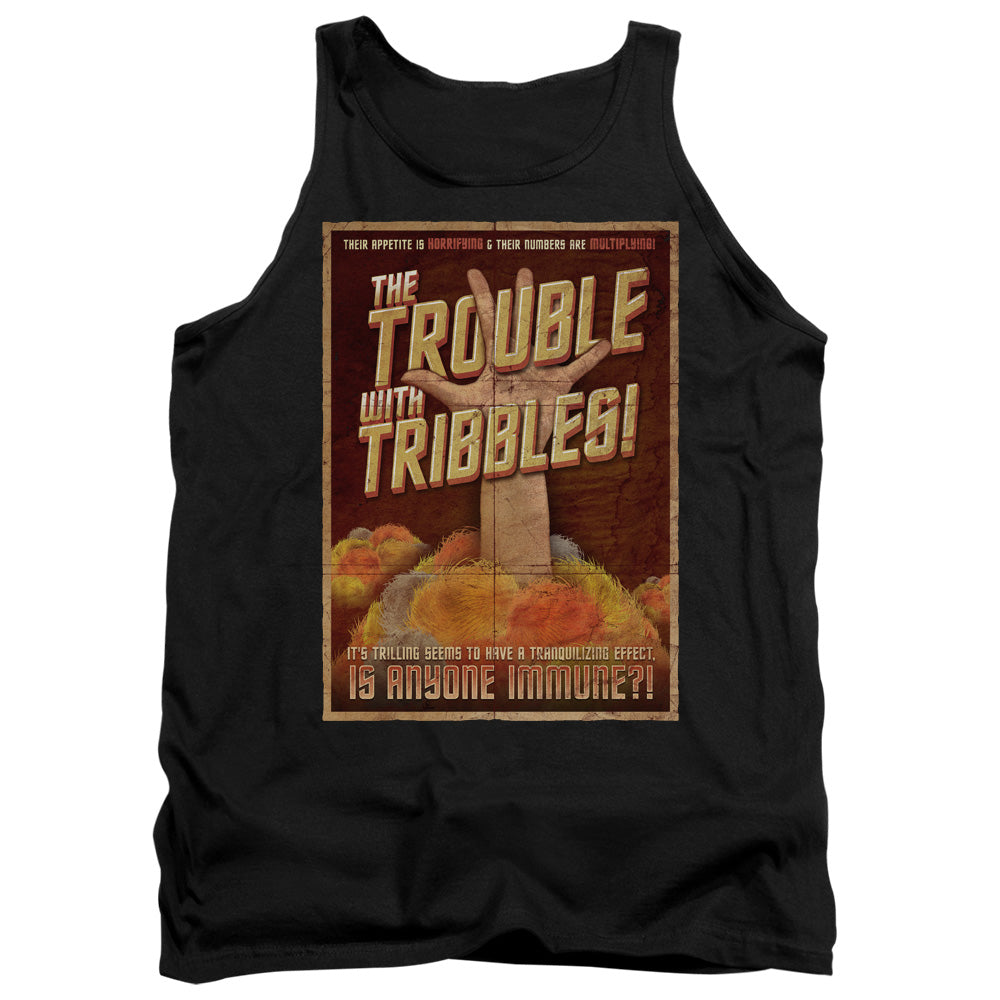 Star Trek - Tribbles: The Movie - Adult Tank - Black