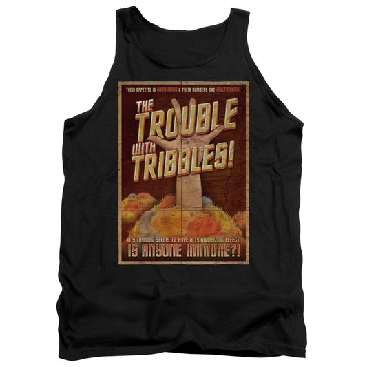 Star Trek - Tribbles: The Movie - Adult Tank - Black