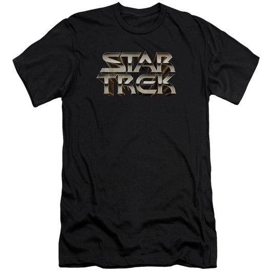 Star Trek - Feel The Steel-premuim Canvas Adult Slim Fit 30/1 - Black