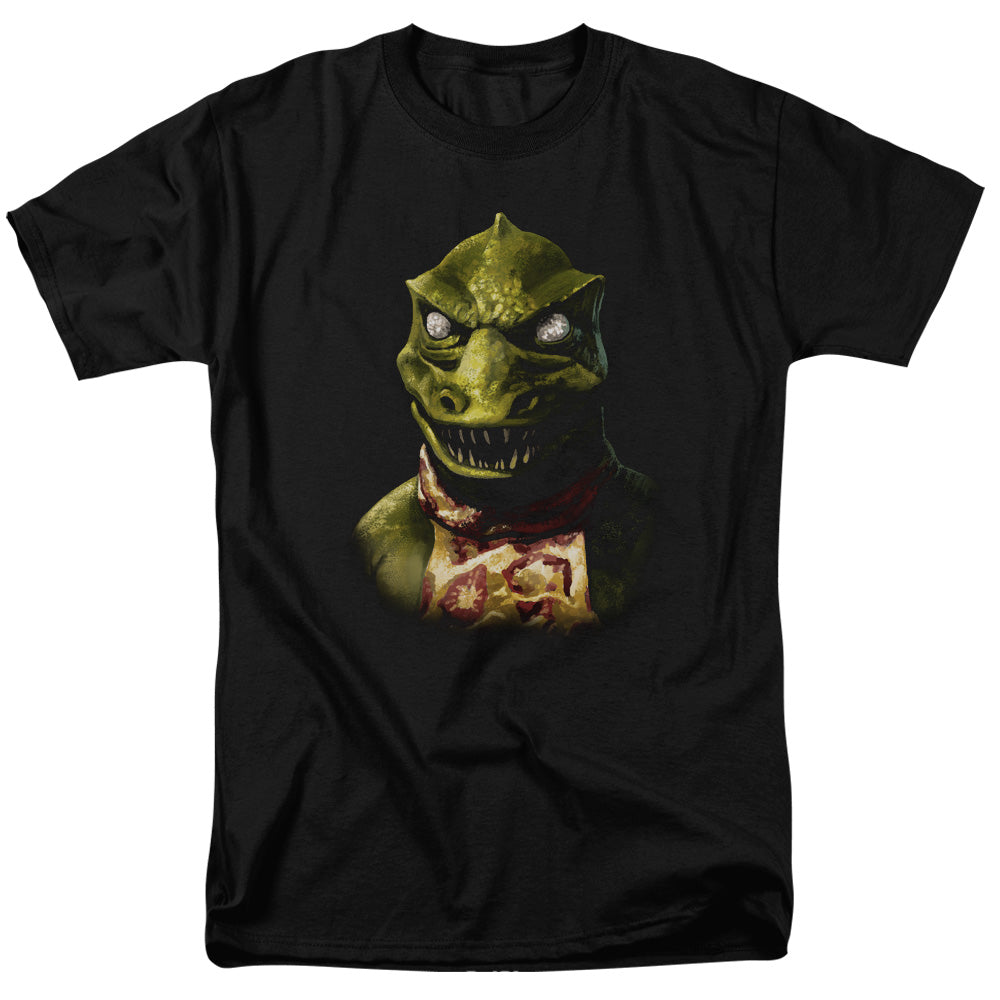 Star Trek - Gorn Bust - Short Sleeve Adult 18/1 - Black T-shirt