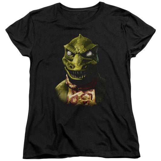 Star Trek - Gorn Bust - Short Sleeve Womens Tee - Black T-shirt