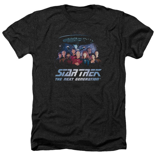 Star Trek - Space Group - Adult Heather-black