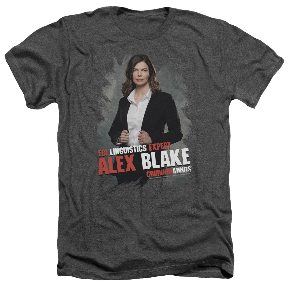 Criminal Minds - Alex Blake - Adult Heather - Charcoal