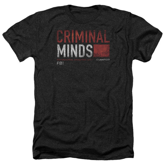 Criminal Minds - Title Card - Adult Heather-black