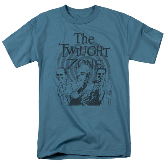 Twilight Zone - Beholder - Short Sleeve Adult 18/1 - Slate T-shirt