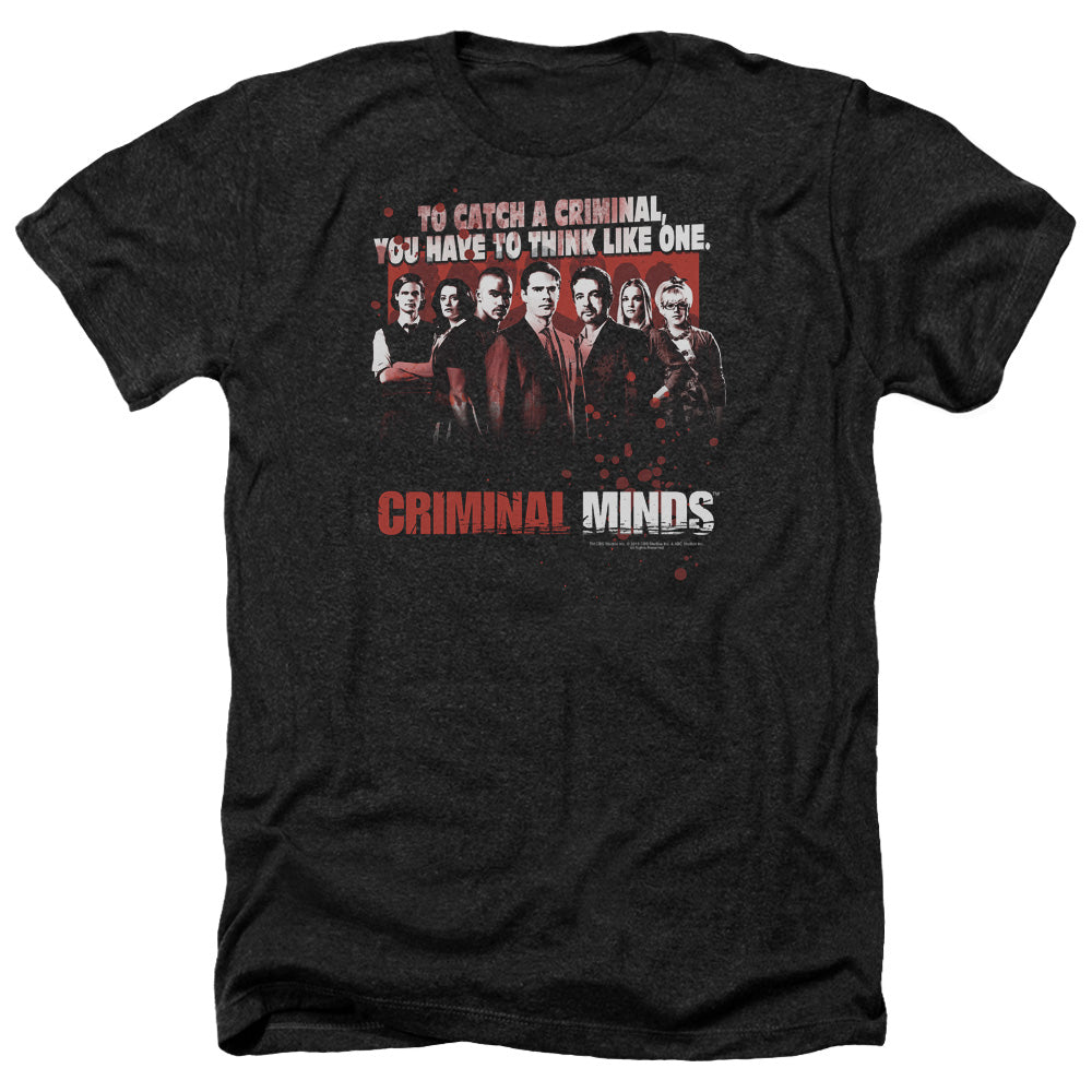 Criminal Minds - Think Like One - Adult Heather-black