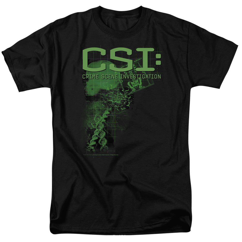 Csi - Evidence - Short Sleeve Adult 18/1 - Black T-shirt