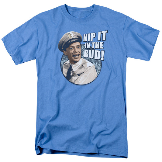 Andy Griffith - Nip It - Short Sleeve Adult 18/1 - Carolina Blue T-shirt