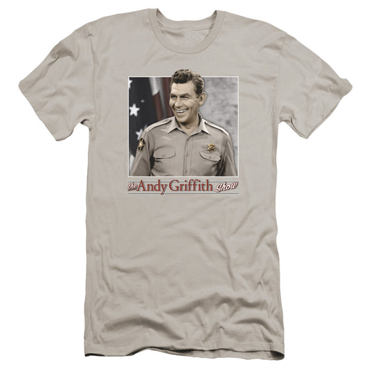 Andy Griffith - All American-premuim Canvas Adult Slim Fit 30/1 - Silver