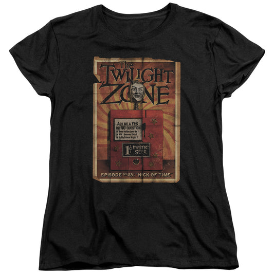 TWILIGHT ZONE SEER - S/S WOMENS TEE - BLACK T-Shirt