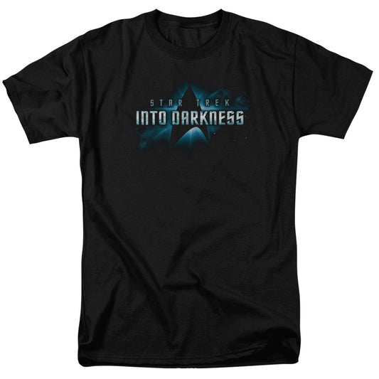 Star Trek - Into Darkness Logo - Short Sleeve Adult 18/1 - Black T-shirt