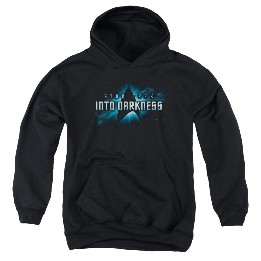 Star Trek - Into Darkness Logo - Youth Pull-over Hoodie - Black