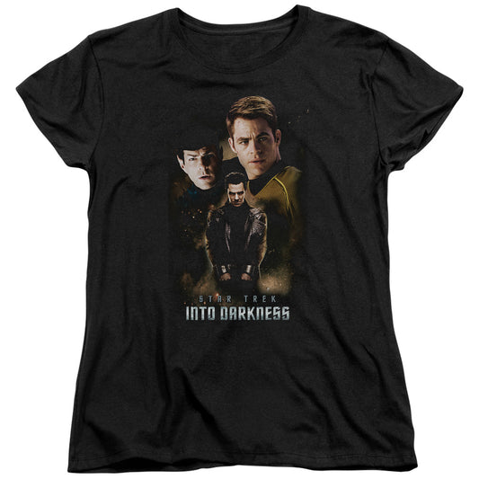 Star Trek - Aftermath - Short Sleeve Womens Tee - Black T-shirt