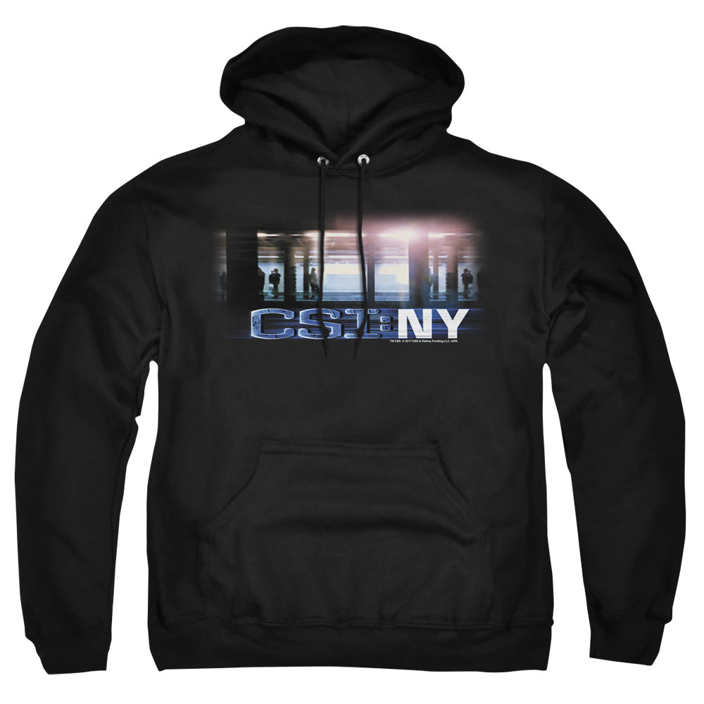 Csi - New York Subway - Adult Pull-over Hoodie - Black