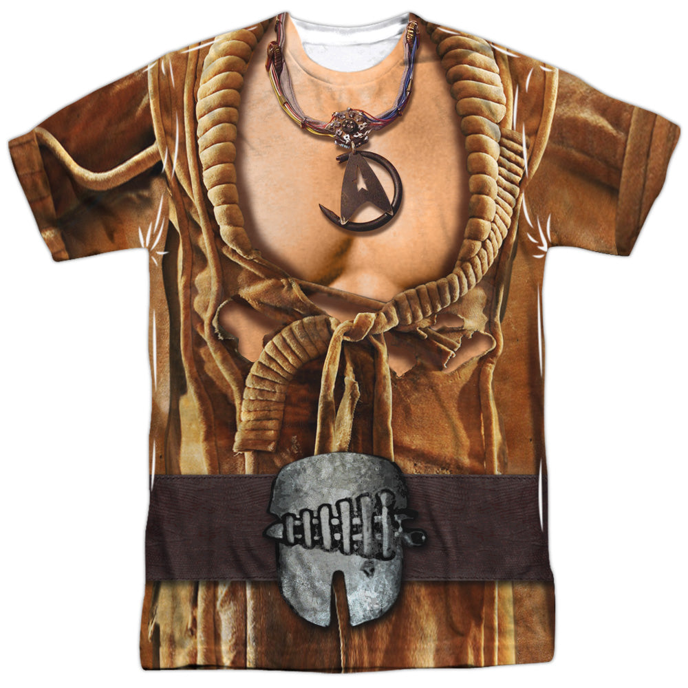 Star Trek - Khan Uniform -  Short Sleeve Adult 100% Poly Crew - White T-shirt