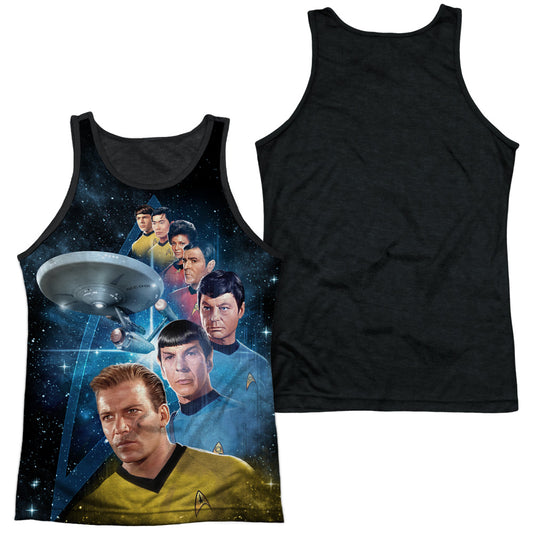 Star Trek Among The Stars-adult Poly Tank Top