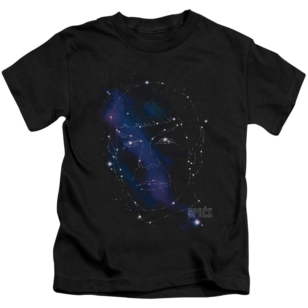 STAR TREK SPOCK CONSTELLATIONS - S/S JUVENILE 18/1 - BLACK - T-Shirt