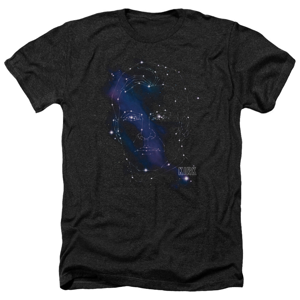 Star Trek - Kirk Constellations - Adult Heather-black