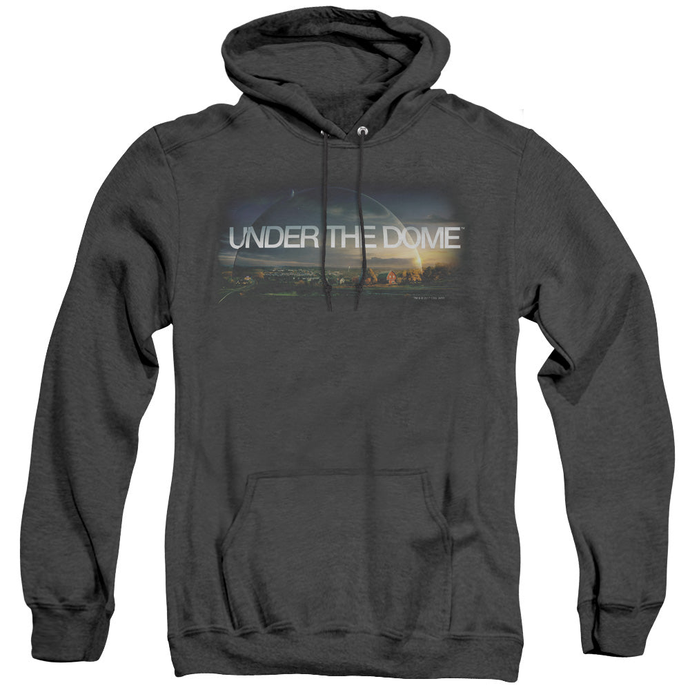 Under The Dome - Dome Key Art - Adult Heather Hoodie - Black