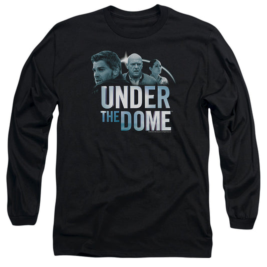 Under The Dome - Character Art - Long Sleeve Adult 18/1 - Black T-shirt