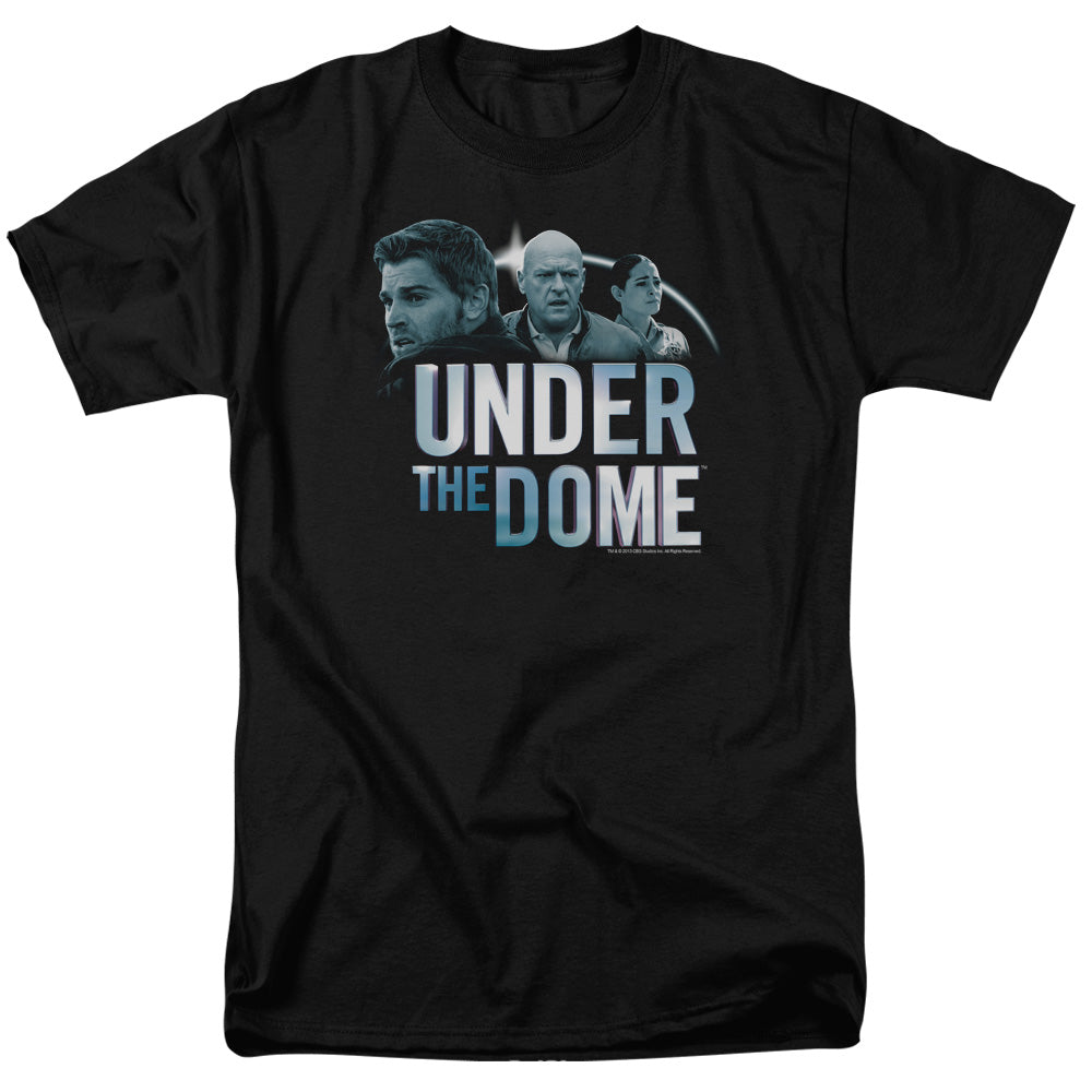 Under The Dome - Character Art - Short Sleeve Adult 18/1 - Black T-shirt