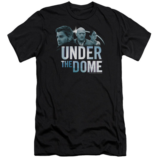 Under The Dome - Character Art-premuim Canvas Adult Slim Fit 30/1 - Black