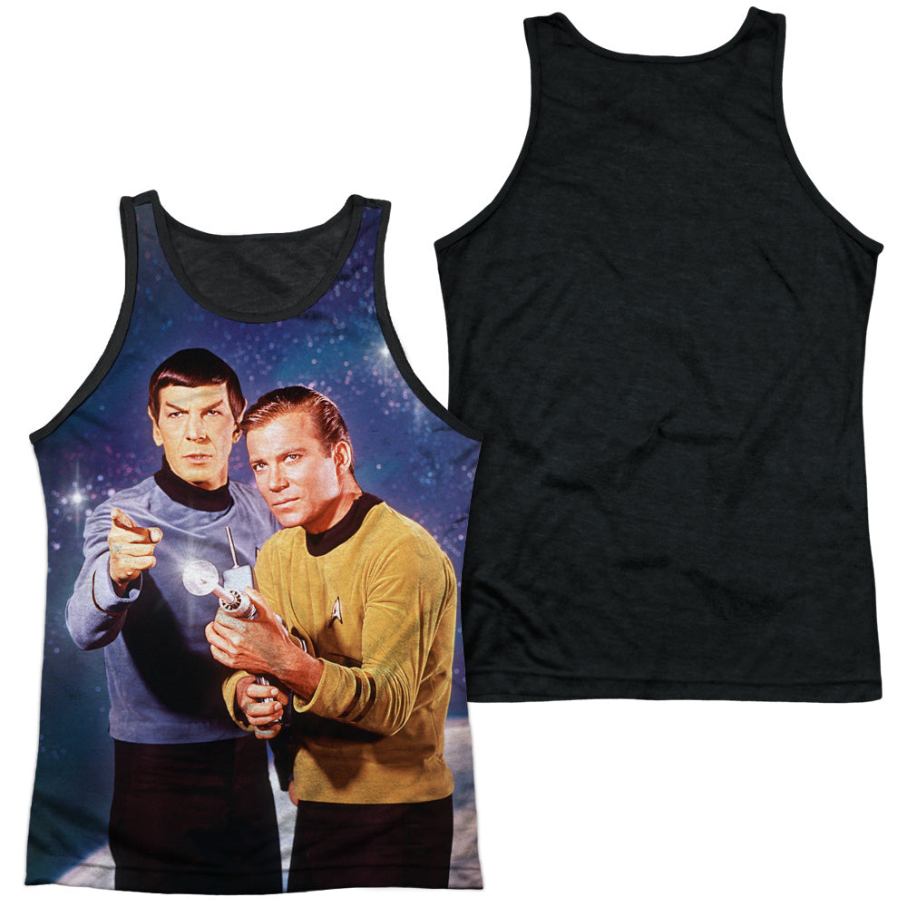 Star Trek - Protectors - Adult Poly Tank Top Black Back - White