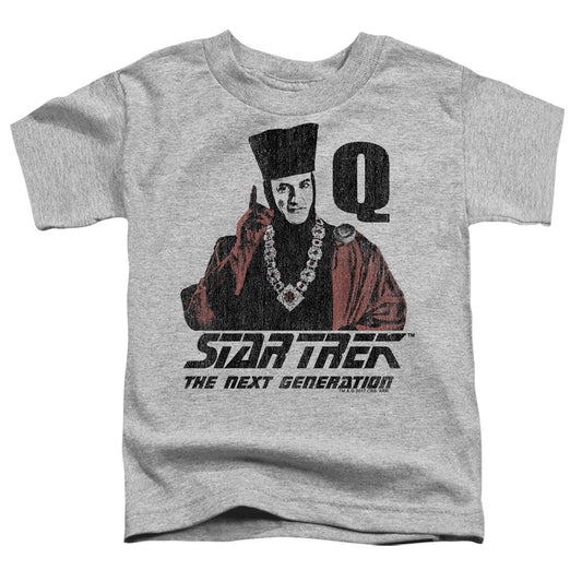 Star Trek - Q Point - Short Sleeve Toddler Tee - Athletic Heather T-shirt