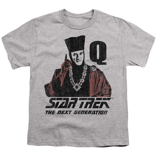 Star Trek - Q Point - Short Sleeve Youth 18/1 - Athletic Heather T-shirt